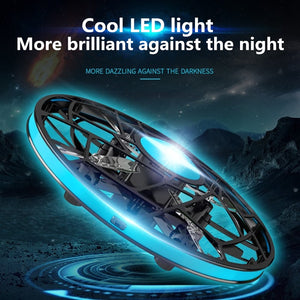 Mini 830 UFO Drone With Light Anti-collision Infraed Gesture Sensing Pocket Flayaball Model Quadcopter dron Toys for children