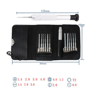 GZERMA Portable Precision Screwdriver Set for iPhone DJI Phantom 3 4 Drone Repair Tool Kit Phillips Pentalobe Screwdriver Bit