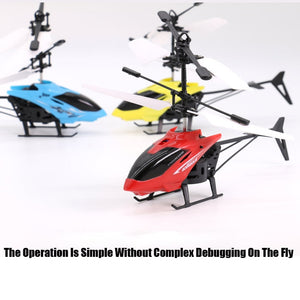 Mini Drone RC Helicopter Infraed Suspension Induction Electronic Model Funny Aircraft Quadcopter Small drohne Toys for children