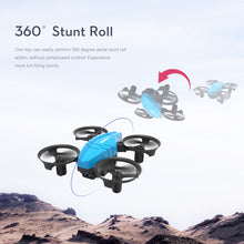 2022 New GT1 Mini Drone 360° Air Rolling with Blade Protection 2.4G Quadcopter Children&#39;s Remote Control Airplane Toys Gift