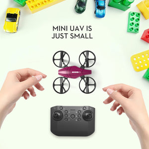 2022 New GT1 Mini Drone 360° Air Rolling with Blade Protection 2.4G Quadcopter Children&#39;s Remote Control Airplane Toys Gift