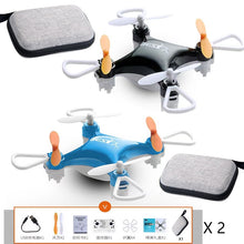 Mini drone small quadrocopter remote control aircraft resistant to falling high boy toy birthday gift