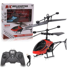 RC Drone with Light Electric Flying Remote Control Helicopter Induction 2CH Mini Quadcopter Plane Aircraft Indoor Outdoor Game