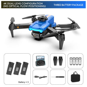 2022 New XT2 Mini Drone 4K Dual Camera Four Side Obstacle Avoidance Optical Flow Positioning Foldable Quadcopter Boy Toys Gift