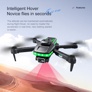 S160 Mini Drone 4K HD Camera Four-sided Obstacle Avoidance Air Pressure Fixed Height Professional Foldable Quadcopter Toys