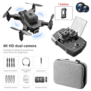 Mini Drone 4K Camera Little Dorne Fixed Height Four Sides Obstacle Avoidance Foldable Quadcopter Toy Japan Hover for Children