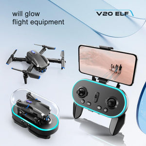 New Mini Drone 4k Profesional HD Dual Camera fpv Height Keep Drones Photography Rc Helicopter Foldable Quadcopter Dron Toys