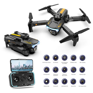 2022 New XT2 Mini Drone 4K Dual Camera Four Side Obstacle Avoidance Optical Flow Positioning Foldable Quadcopter Boy Toys Gift